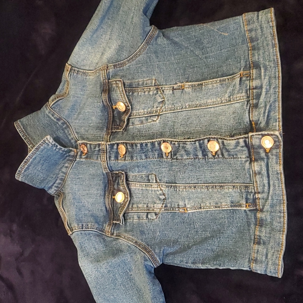 Girl's Denim Jean Jacket